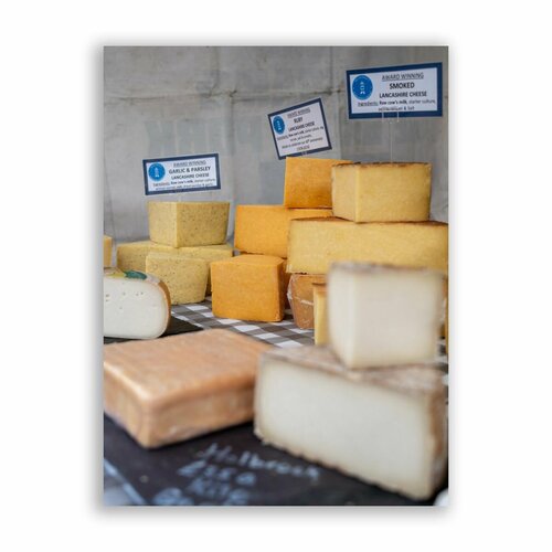 Постер, плакат на бумаге / Сыр / Размер 30 x 40 см