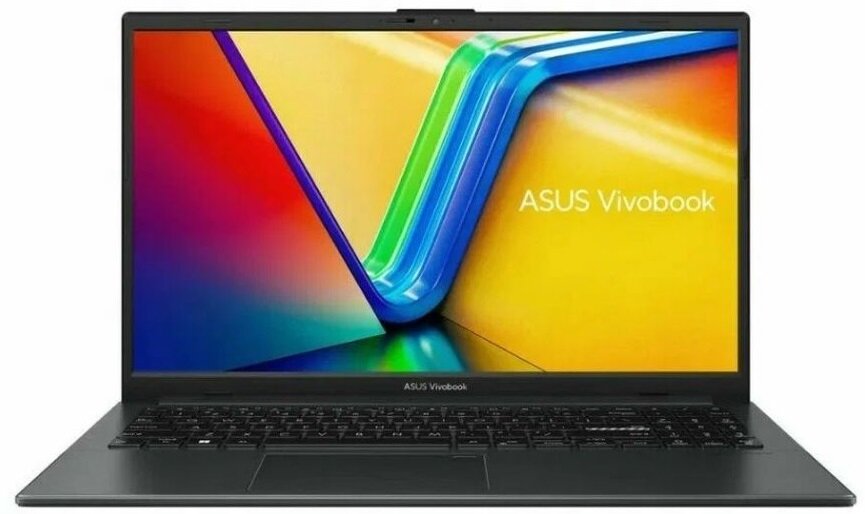 Ноутбук Asus VivoBook E1504FA-L1529, 15.6", OLED, AMD Ryzen 5 7520U, LPDDR5 16ГБ, SSD 512ГБ, AMD Radeon, черный (90nb0zr2-m00yh0)