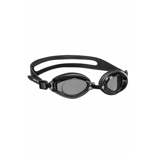 Очки для плавания MAD WAVE Predator, black очки для плавания mad wave shark navy