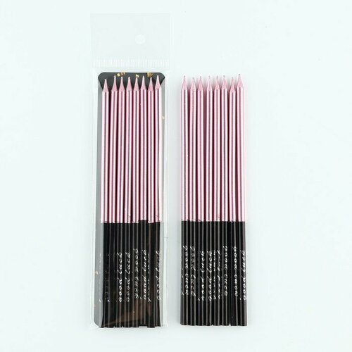 Набор свечей в торт В твой особенный день розовый 8 шт 315₽