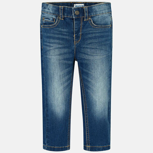 Джинсы Mayoral, размер 98 (3 года), синий джинсы mayoral размер 98 3 года синий