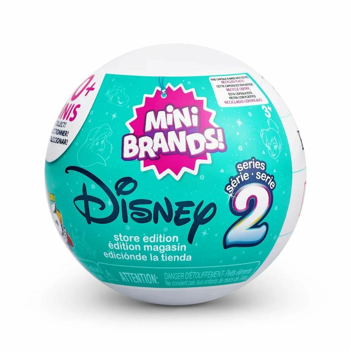 Игрушка Zuru 5 surprise Mini brands Disney Шар в непрозрачной упаковке (Сюрприз) 77353