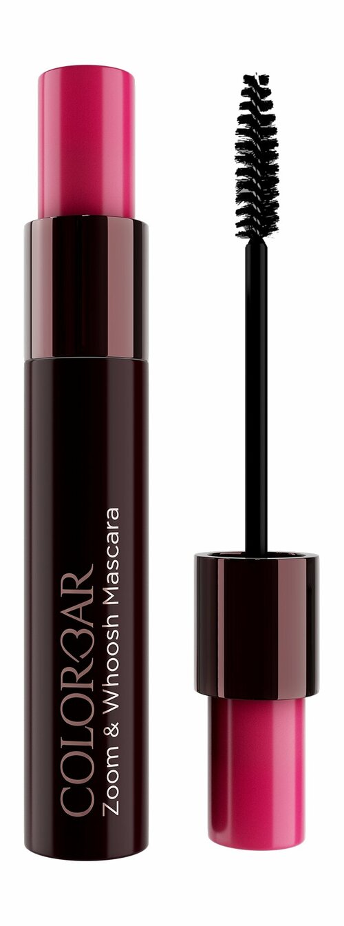 COLORBAR Zoom & Whoosh Mascara Тушь для ресниц удлиняющая, 9 мл, Black Sin 001