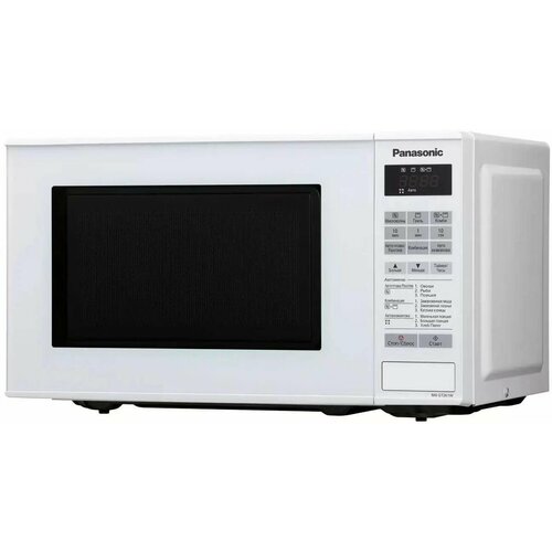 Микроволновая печь Panasonic NN-GT261WZPE, 800Вт, 20л, белый микроволновая печь gorenje mo20a4w 800вт 20л белый