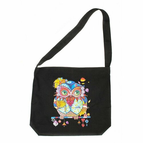 Сумка пляжная Miss Kiss, черный