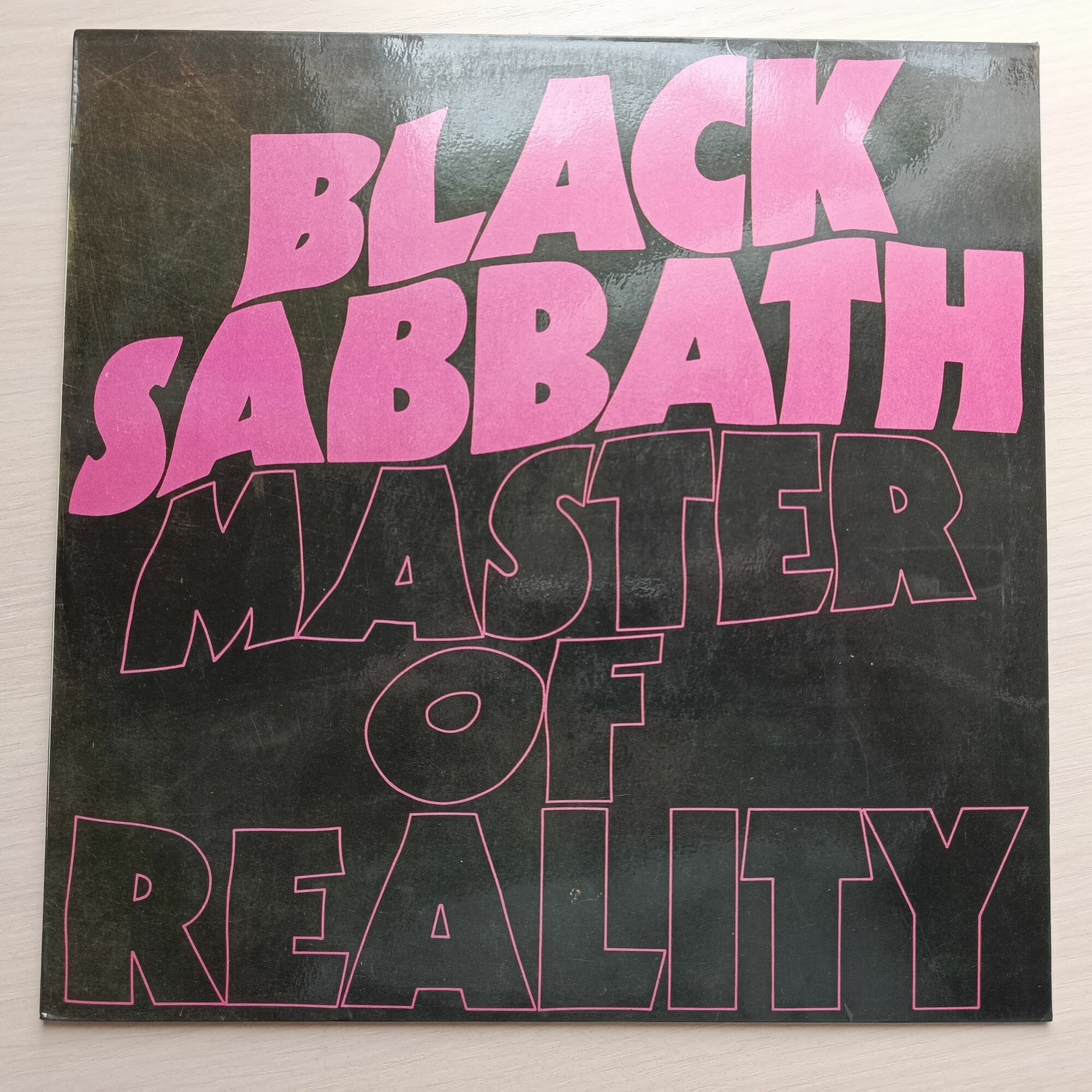 Виниловая пластинка "NM". Black Sabbath: "Master Of Reality"! В Глянце! LP12".