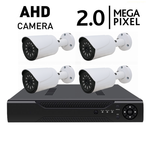 Комплект видеонаблюдения для улицы на 4 камеры