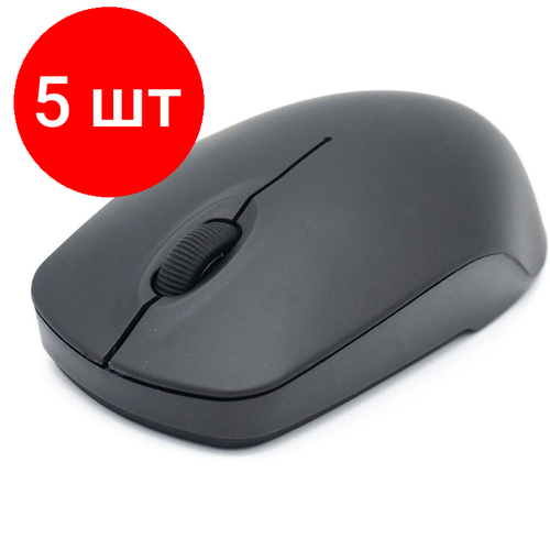 Комплект 5 штук Мышь компьютерная RITMIX RMW-506 BLACK c Soft Touch 1000 dpi3кн 80000381 251800₽