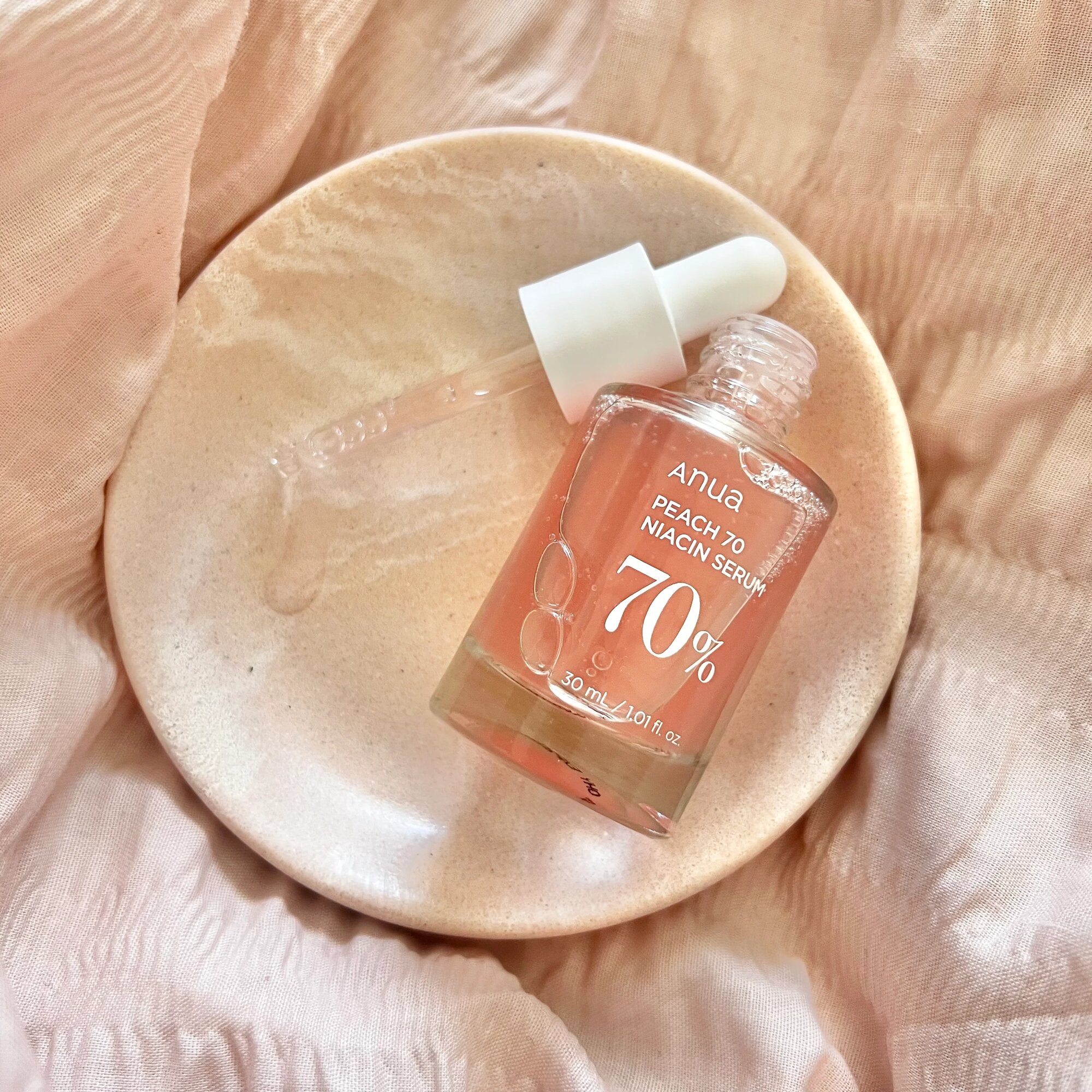 Сыворотка Anua Peach 70% Niacinamide Serum с ниацинамидом, 30 мл — фото 1
