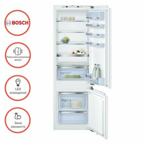 Холодильник BOSCH kis87af30r белый 17208000₽