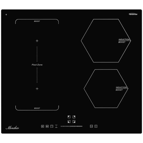 Варочная панель MONSHER MHI 6016 черный 1819000₽