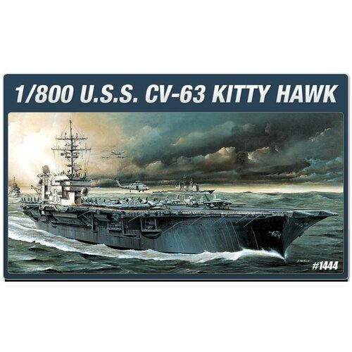 Academy сборная модель 14210 USS Kitty Hawk CV-63 1:800