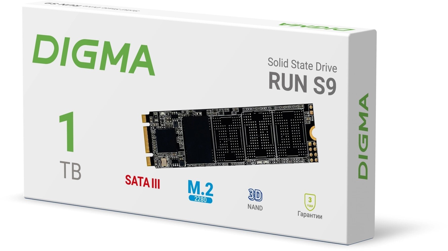 Твердотельный накопитель Digma Run S9 1Tb SATA III DGSR1001TS93T - фото №19