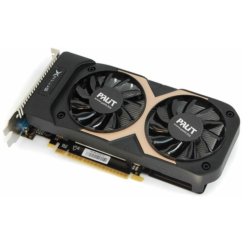 Видеокарта Palit GeForce GTX750Ti StormX, 2Gb DDR5, 128bit, PCI-E, VGA, DVI, HDMI, Retail (AF750TI-4096D5H1)