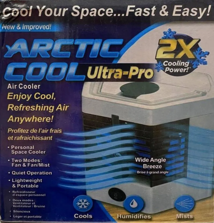 Настольный вентилятор Arctic Cool Ultra-Pro