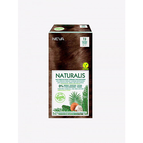 Neva Крем-краска для волос Naturalis Vegan № 7.0 