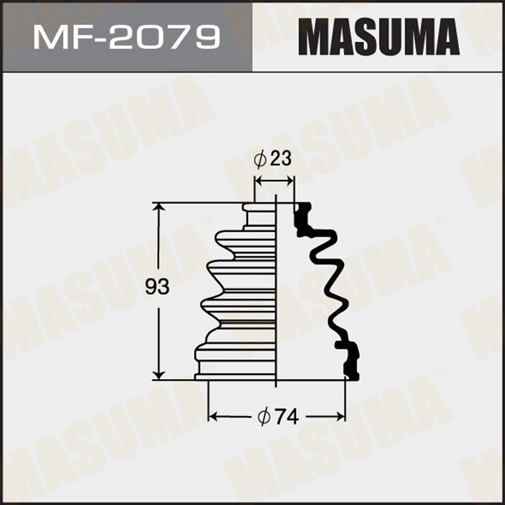 Пыльник шруса Masuma MF-2079