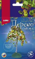 Набор для плетения LORI "Дерево счастья", Березка, проволока, пайетки