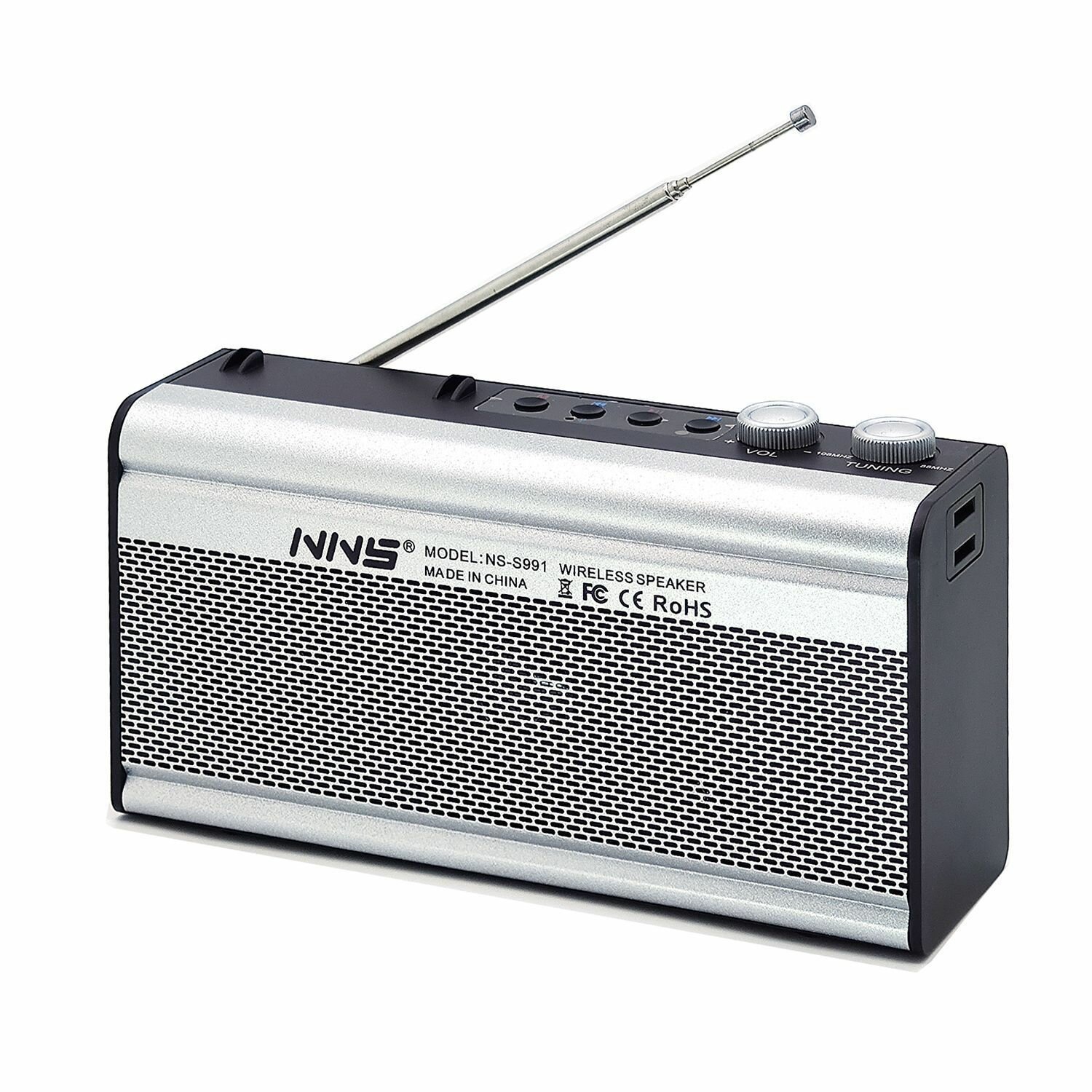 Радиоприемник - Портативная акустика NS-S991 Bluetooth, MP3, FM