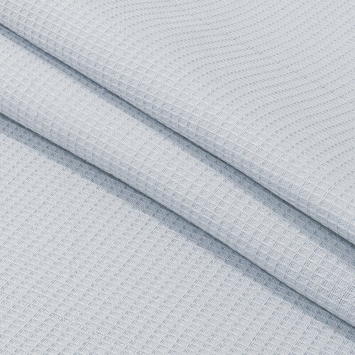 Ткань для шитья хлопок, 1 Метр ткани, Вафельное полотно гладкокрашеное 165 гр/м2, Отрез - 150х100 см, цвет серый