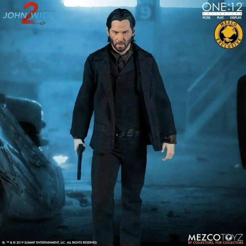 Фигурка Джон Уик Эксклюзив. John Wick Exclusive. Mezco Toyz.