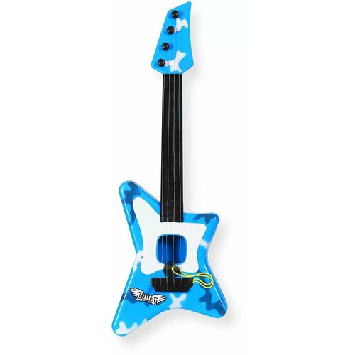 Игрушка музыкальная Гитара B-76A синий, в чехле