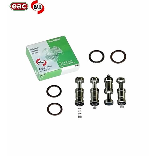 Ремкомплект форсунок ГБО RAIL IG1, IG2 / DIGITRONIC тип 30, 33 (для 4-х форсунок)