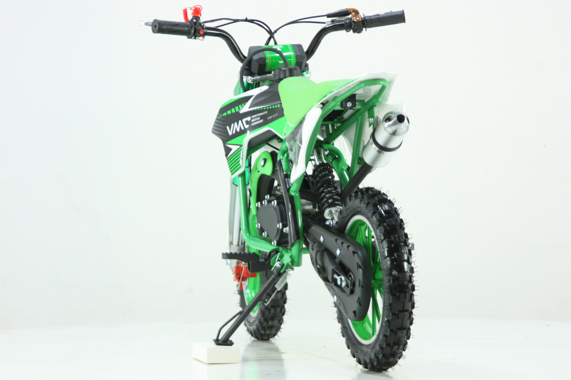 Питбайк детский KXD PITBAIKE 10"/10" (49cc) двигатель 2T зеленый — фото 1
