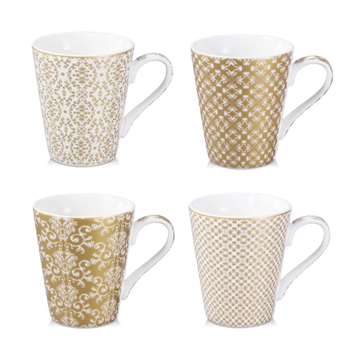 Кружки для чая и кофе набор чайный сервиз Tescoma myCOFFEE 4 шт 320 мл 6210₽