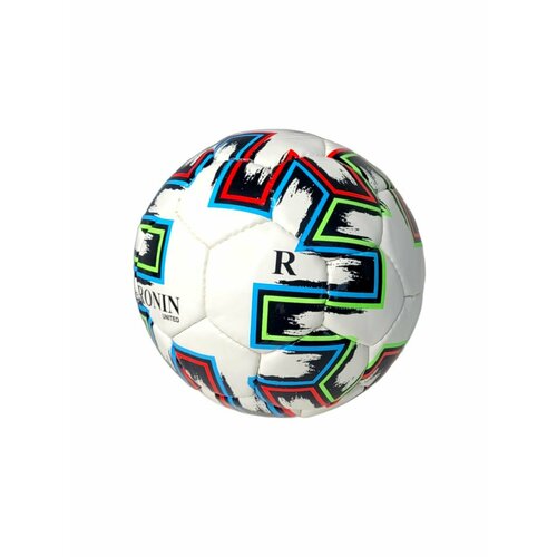 Мяч футбольный № 5 дизайн зигзаг