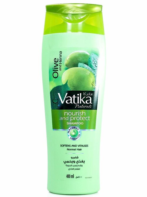 Шампунь Питание и защита (Vatika Nourish & Protect), 400 мл