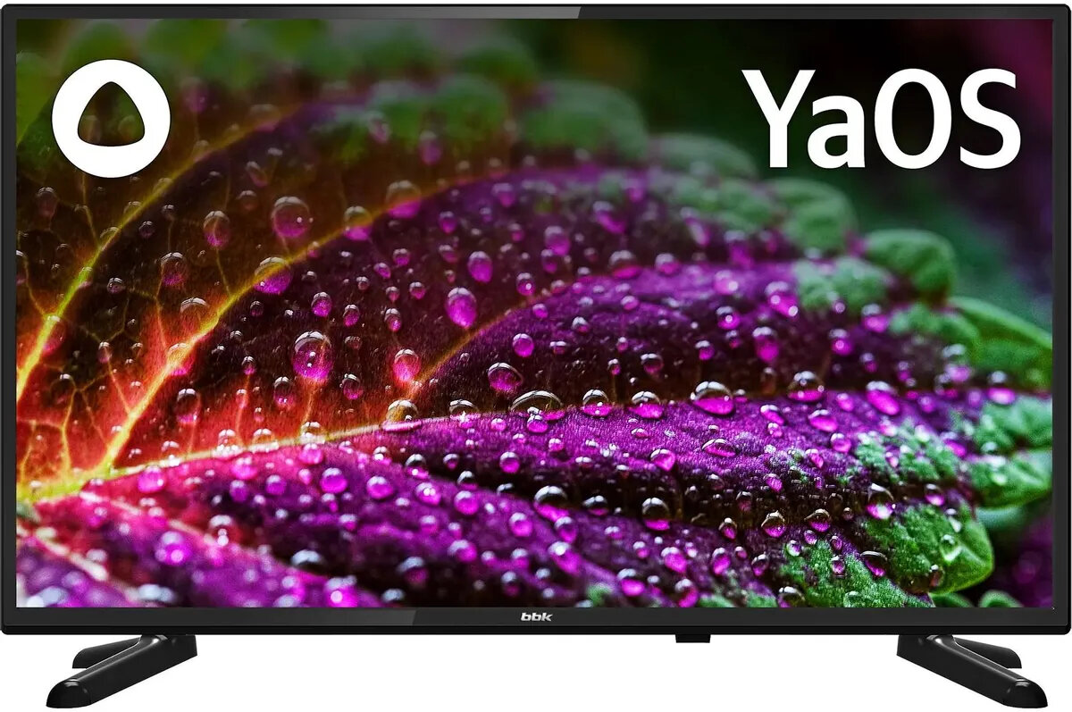 Телевизор LED BBK 42" 42LEX-7265/FTS2C (B) Яндекс. ТВ черный FULL HD 60Hz DVB-T2 DVB-C DVB-S2 USB WiFi Smart TV