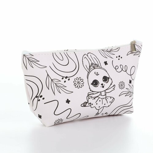 Косметичка-раскраска Зайка-балерина 20 х 10 х 5 см 423₽