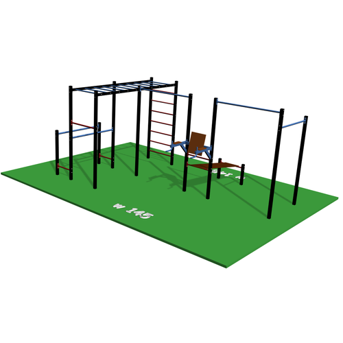 Спортивная площадка Workout W145 132690₽