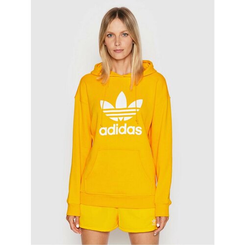 Худи adidas, размер 32 [FR], желтый