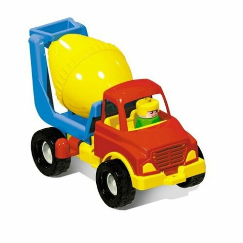 Игрушечная машинка для детей Бетономешалка (в сеточке), 2 шт.