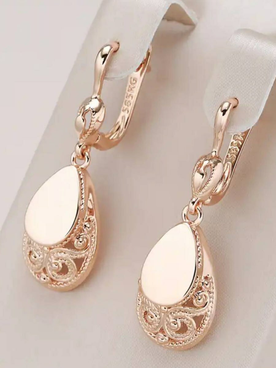 Серьги XUPING JEWELRY, циркон