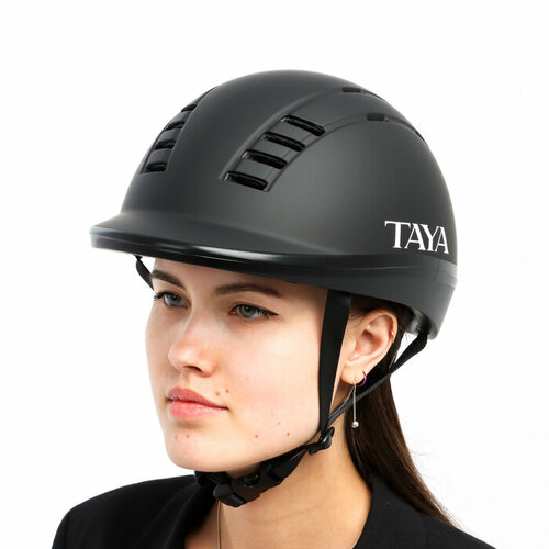 Шлем для верховой езды Taya equestrianism, размер S (52-55) MS06 шлем uvex 700 visor серый размер 52 55