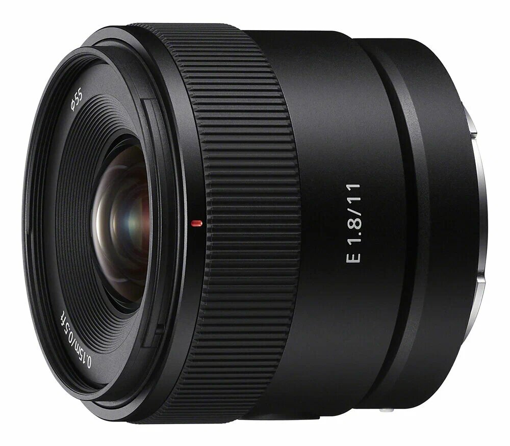 Объектив SONY E 11MM F1.8 E (SEL11F18), черный