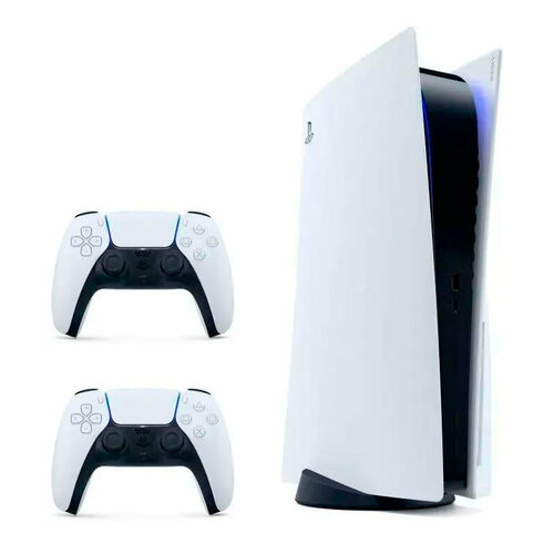Игровая приставка Sony PlayStation 5 Blue-Ray 825Gb White + доп контроллер CFIJ-10011A / CFI-1200A игровая приставка sony playstation 5 825gb белый white