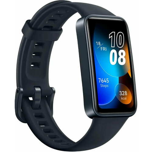 Huawei Фитнес-браслет HUAWEI Band 8 Black (Ahsoka-B19) фитнес браслет denn fit 2 black