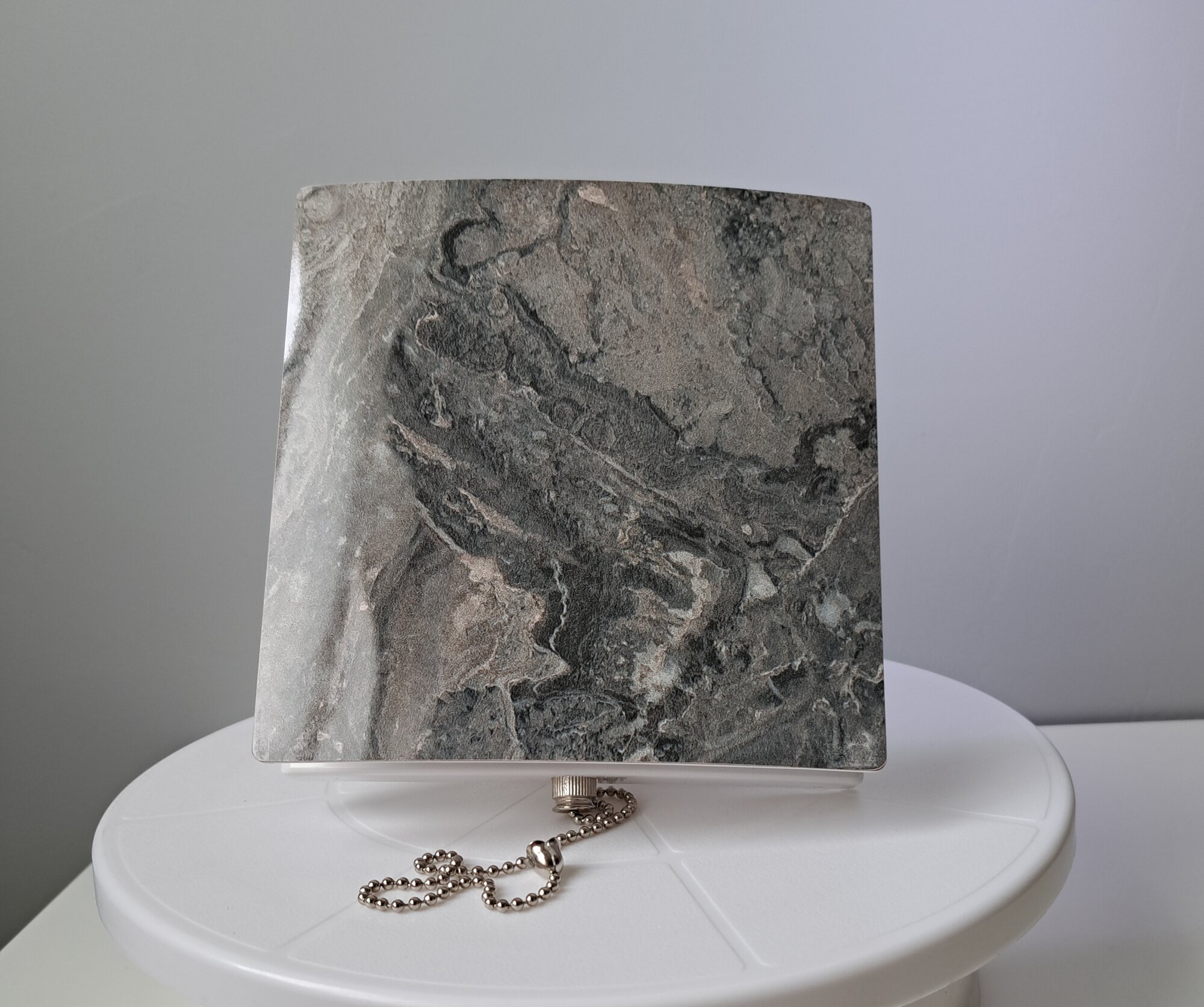 фото Вентилятор вытяжной диам.100мм, с выключателем и обратным клапаном "Аврора Бергамо"