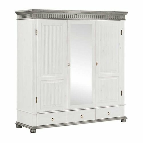 Шкаф Хельсинки 3 SP-GT-M Nбелый восксерый 58885₽