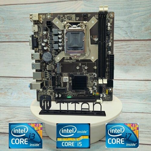 Материнская плата H81 OEM LGA1150 DDR 3 USB 30 Intel Core i3 i5 i7 4500₽