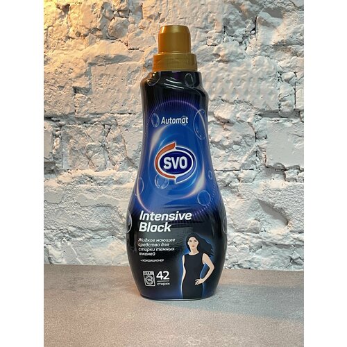 Кондиционер парфюмированный SVO Perfume Intensive Black, для черного, 1 л, 42 стирки