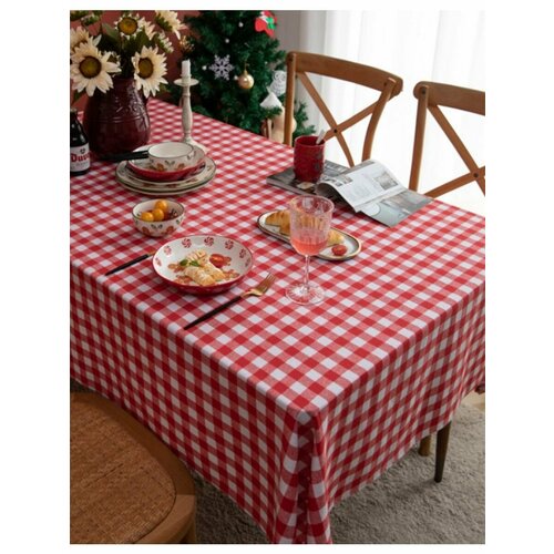 Семейная скатерть в итальянском стиле 140 см на 200 см