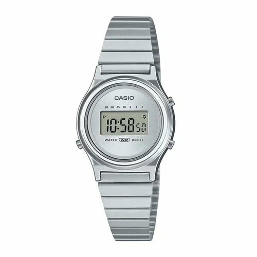 Наручные часы CASIO LA-700WE-7A, серый, серебряный наручные часы casio vintage