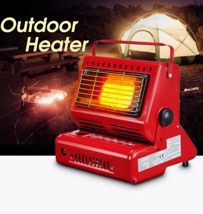 фото Газовый туристический обогреватель плита для палатки 2 в 1