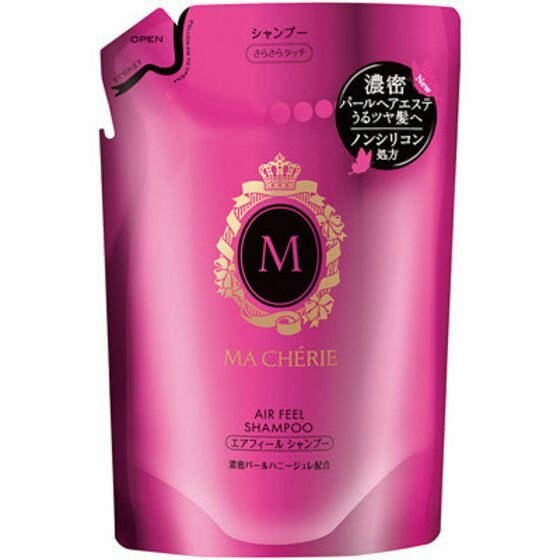 Шампунь для придания объема волосам SHISEIDO "Ma Cherie", цветочно-фруктовый аромат, 380 мл.