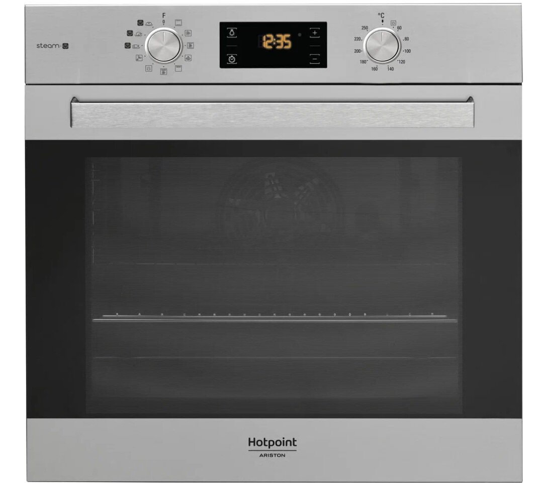 Электрический духовой шкаф Hotpoint FA5S 841 J IX HA, серебристый